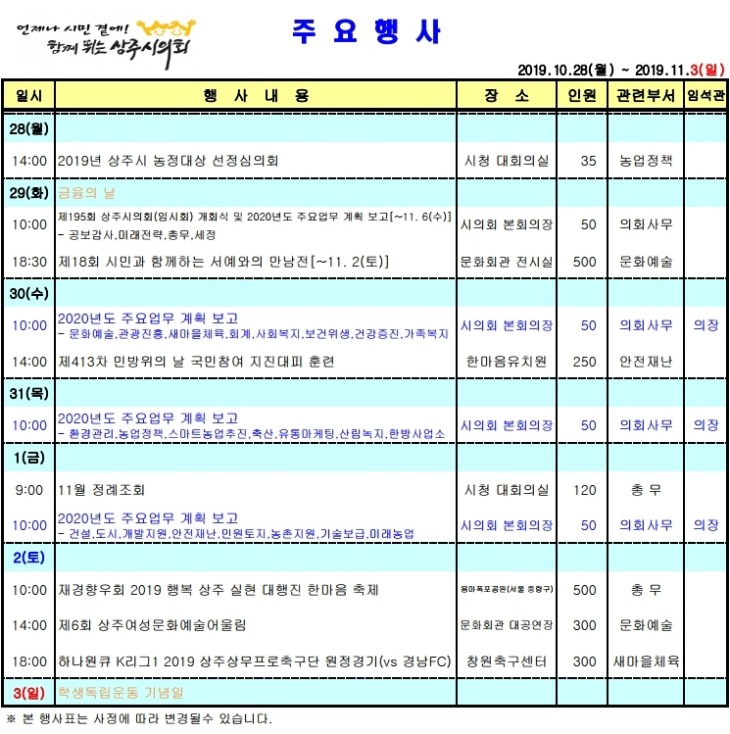 1028 1상주시의회 주간주요행사표191028-1103.jpg